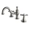 Kingston Brass KC7168BEX 8" Widespread Bathroom Faucet, Brushed Nickel KC7168BEX - alternate 1